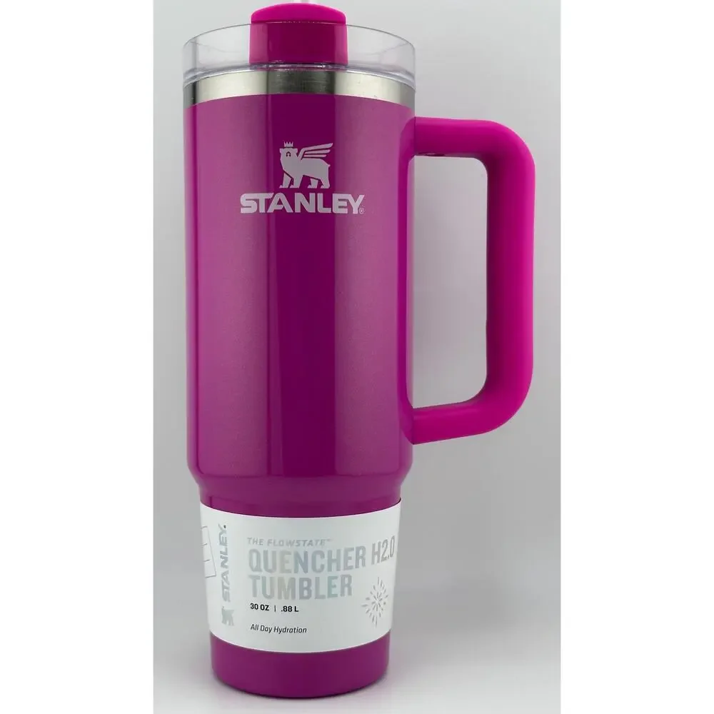 BRAND NEW Stanley 30 oz. Quencher H2.0 FlowState Tumbler; PUNCH SHIMMER - Picture 1 of 5